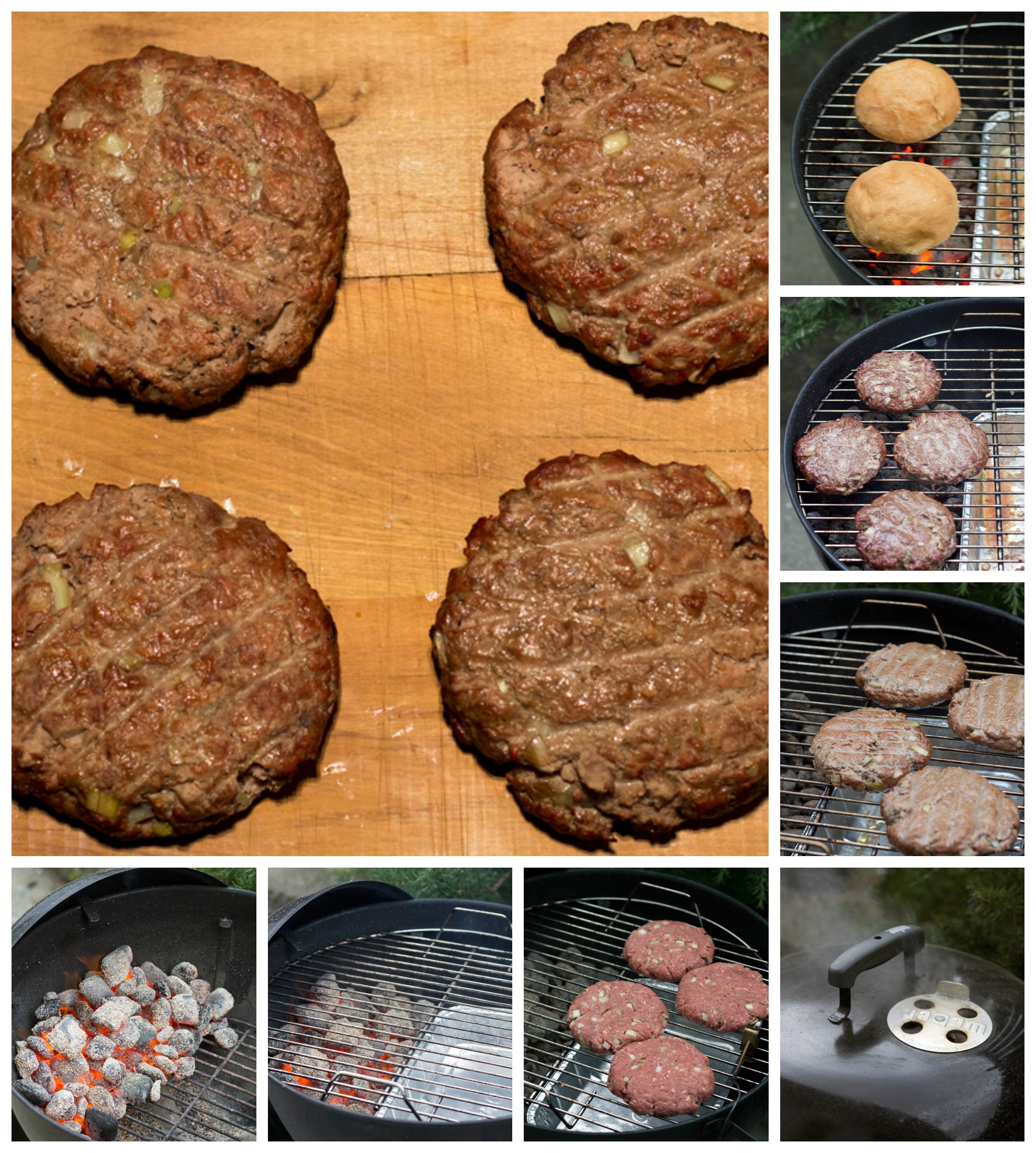 how to grill burgers