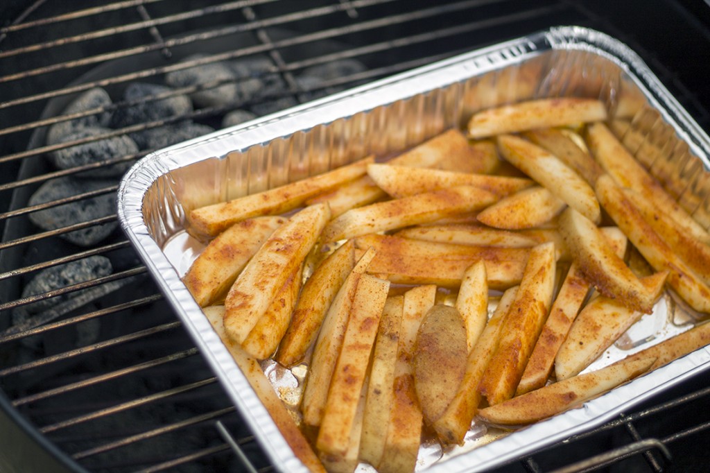 Seasoned Beer Soaked Fries Ready to Bake