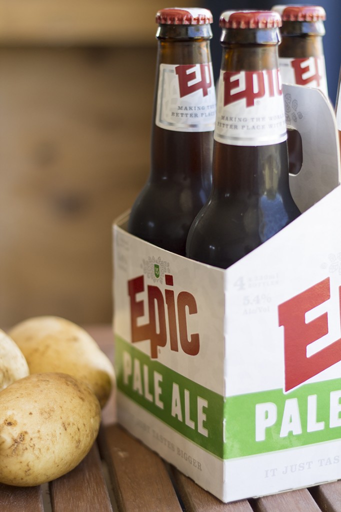 Epic Pale Ale & Potatoes