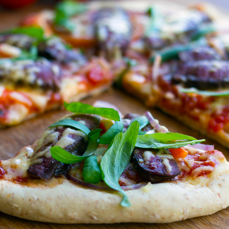 Sliced Eye Fillet Pizza