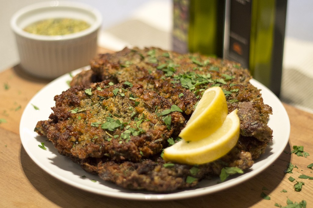 Fresh Herb-Crumbed Schnitzel