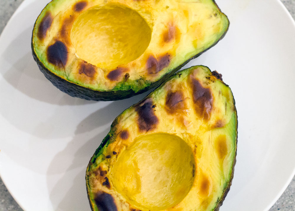 grilled avocado