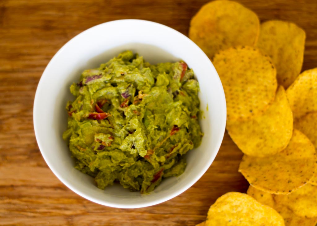 grilled avocado guacamole