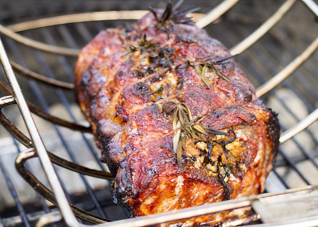 Herb Stuffed Pork Loin Roast