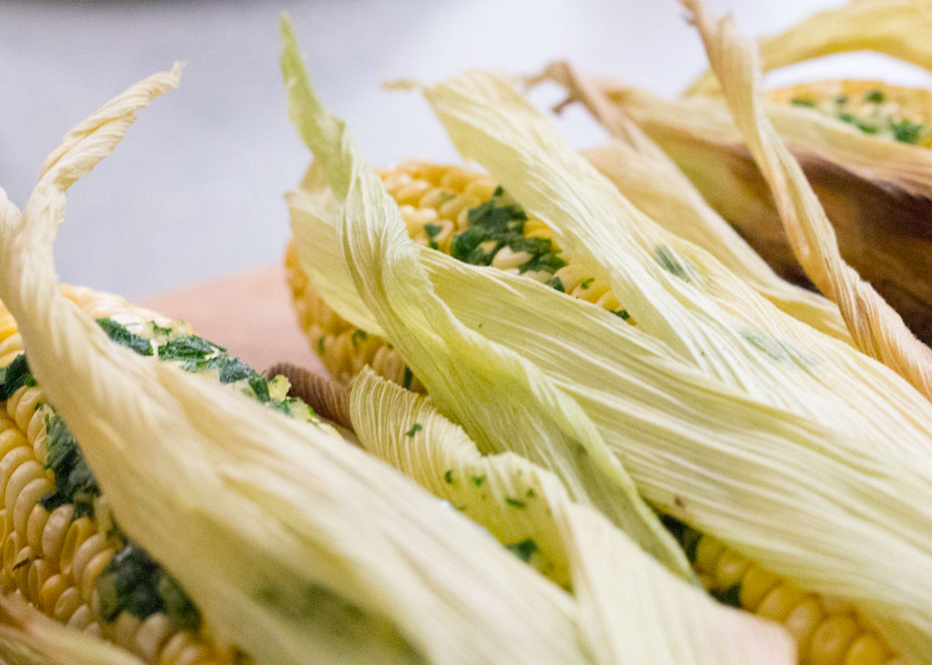 grilled corn on the cob