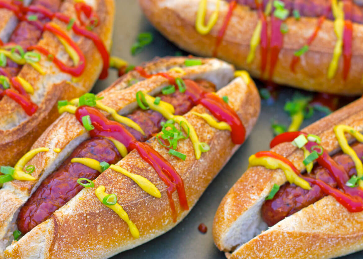kielbasa hot dog
