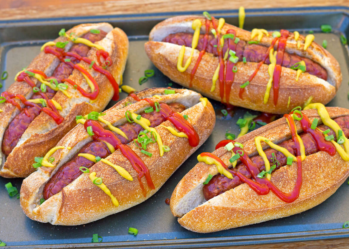 kielbasa hot dog