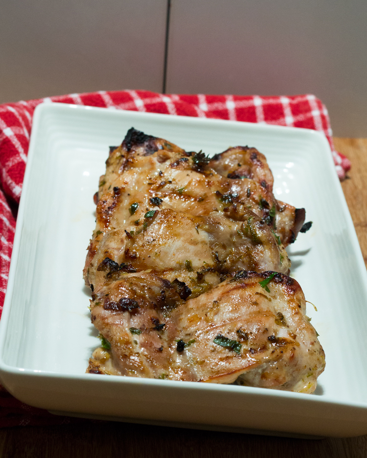 beer soaked grilled chicken