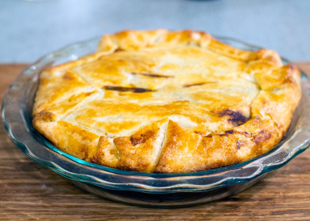 panhead stout steak cheese pie