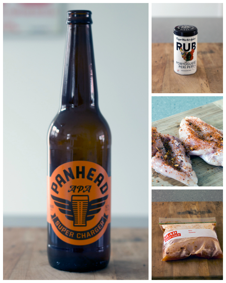 panhead supercharger apa beer soaked peri peri chicken